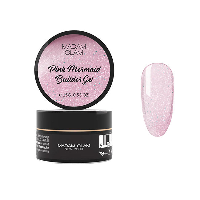 Madam Glam Pink Mermaid Builder Gel
