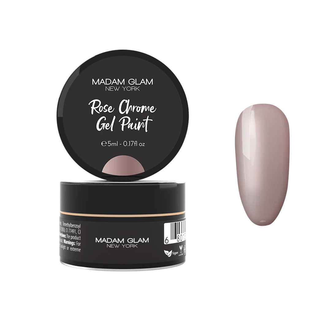 Madam Glam Rose Chrome Gel Paint