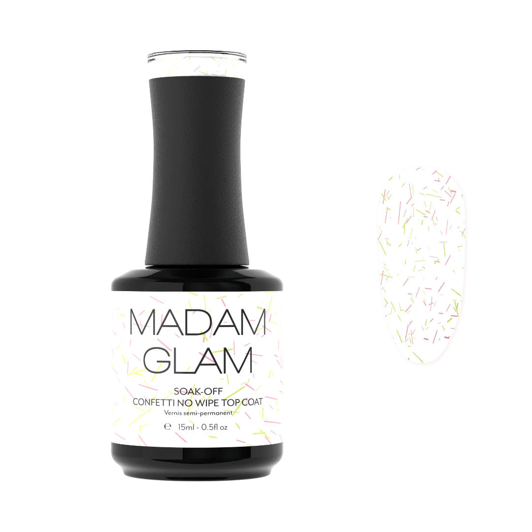 Madam Glam Fiery Energy No Wipe Top Coat