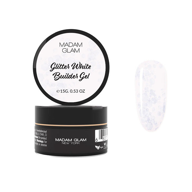Madam Glam Glitter White Builder