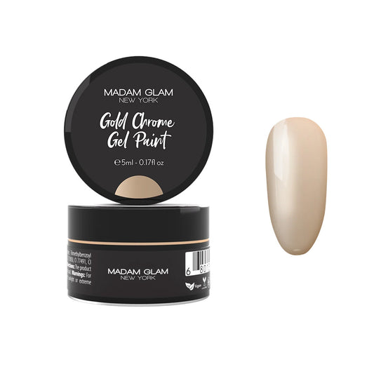 Madam Glam Gold Chrome Gel Paint