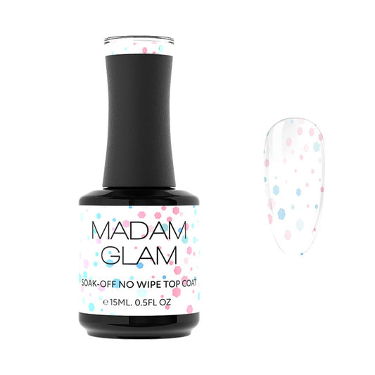 Madam Glam Love Sprinkles No Wipe Top Coat