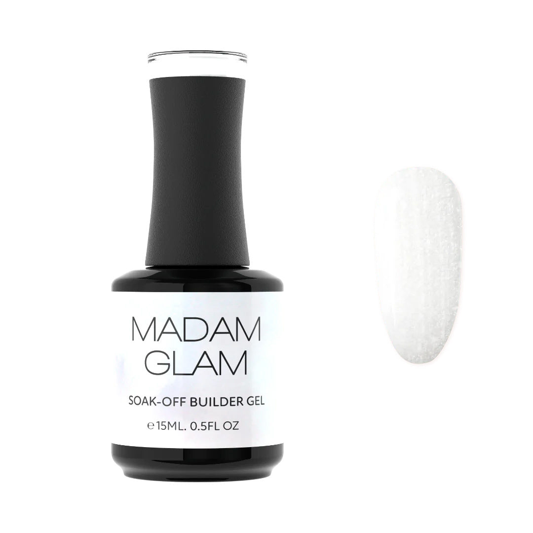 Madam Glam Builder gel Pearl White
