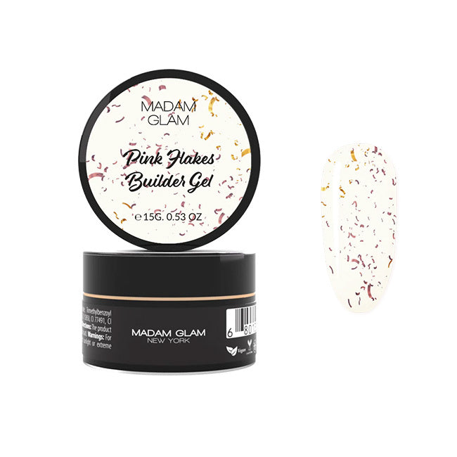 Madam Glam Pink Flakes Builder